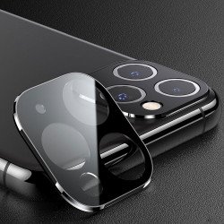 iPhone 11 Pro (5.8in) / iPhone 11 Pro Max (6.5) Camera Lens HD Tempered Glass Protector (Space Gray Edge)